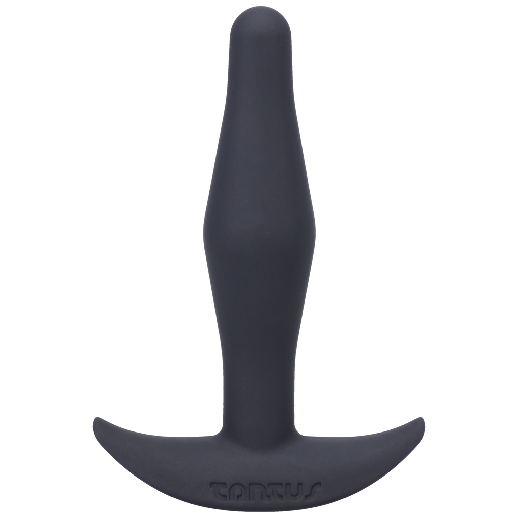 Tantus Silicone Little Flirt Butt Plug Black