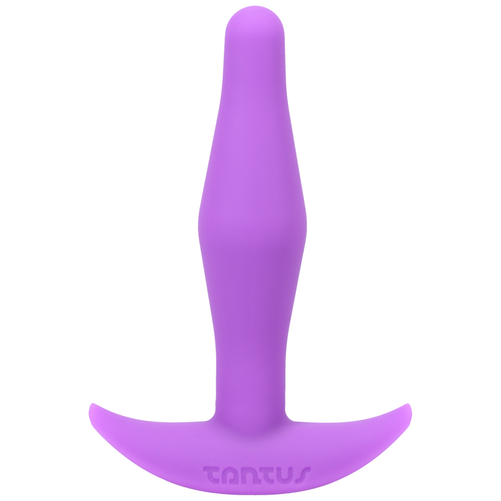 Tantus Silicone Little Flirt Butt Plug Purple Haze
