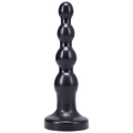 Tantus Silicone Large Ripple Butt Plug Black