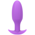 Silicone Ryder Butt Plug - Lilac