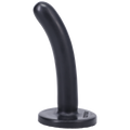 Tantus Silicone Silk Small Silicone Dildo Black