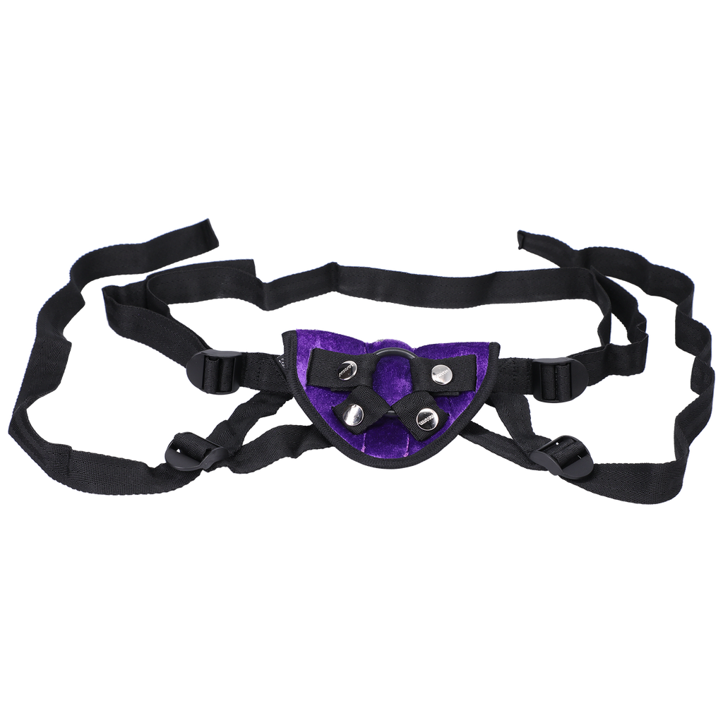 Tantus Silicone Sport Harness Kit Midnight Purple