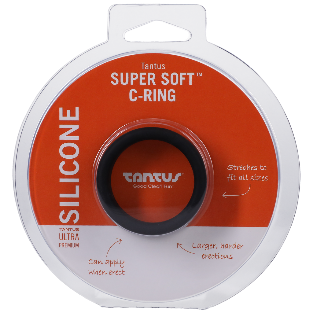 Super Soft Cock Ring Black
