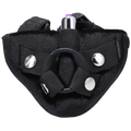 TS8693 - Tantus Velvet Vibrating Harness Onyx