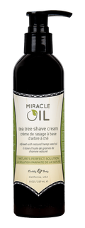 Miracle Oil Tea Tree Shave Cream 8 fl oz / 237 ml