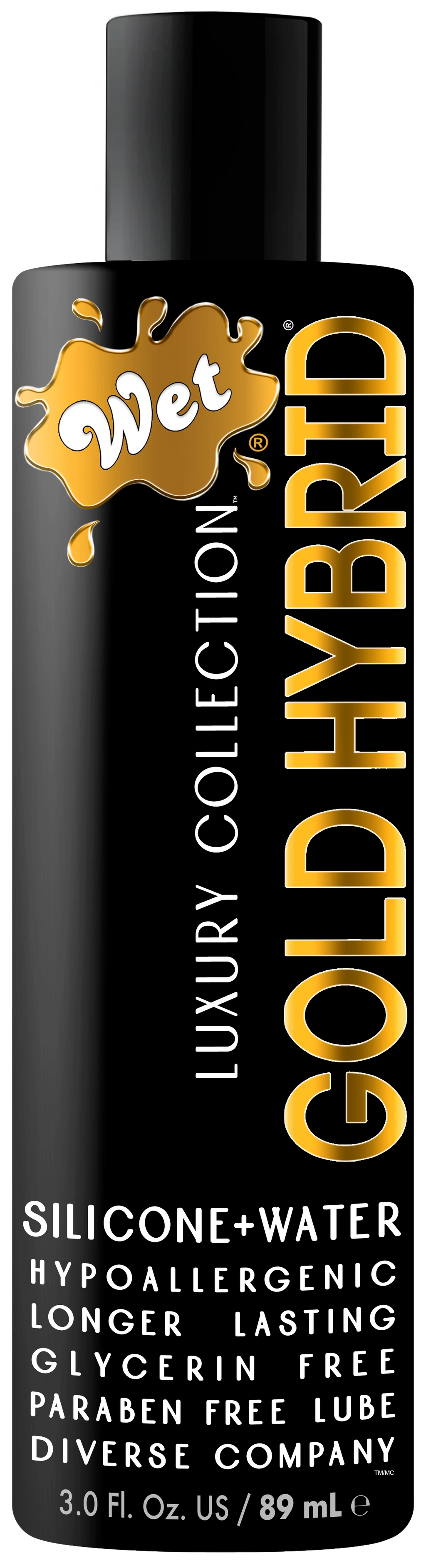 Gold Hybrid Water Silicone Blend 3.1 Fl. Oz./93mL