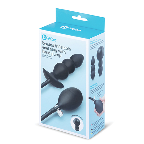 B-VIBE INFLATABLE ANAL PLUGS