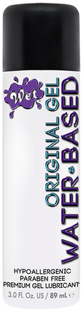 WET®  Original® Water Based Gel 3 Fl. oz./89mL