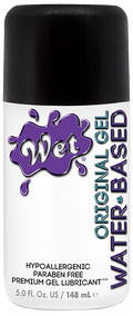 WET®  Original® Water Based Gel 5 Fl. oz./148mL