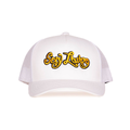 Hat - White/Gold